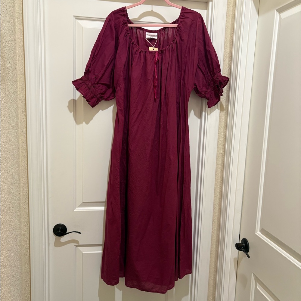 HolyClothing Maxi Tunic Dress Limited Deadly Nightshade